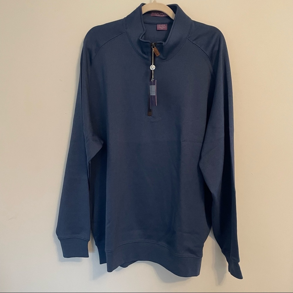 Mens MARTIN Quarter Zip Golf Pullover.   Sz: 2X
